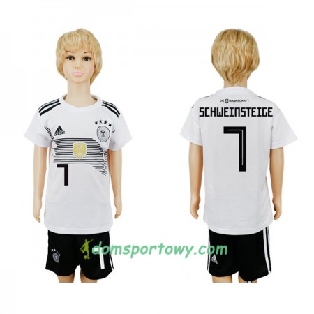 Koszulka Niemcy Schweinsteiger 7 Dziecięcy Domowe Koszulki Piłkarskie Mistrzostwa Świata 2018